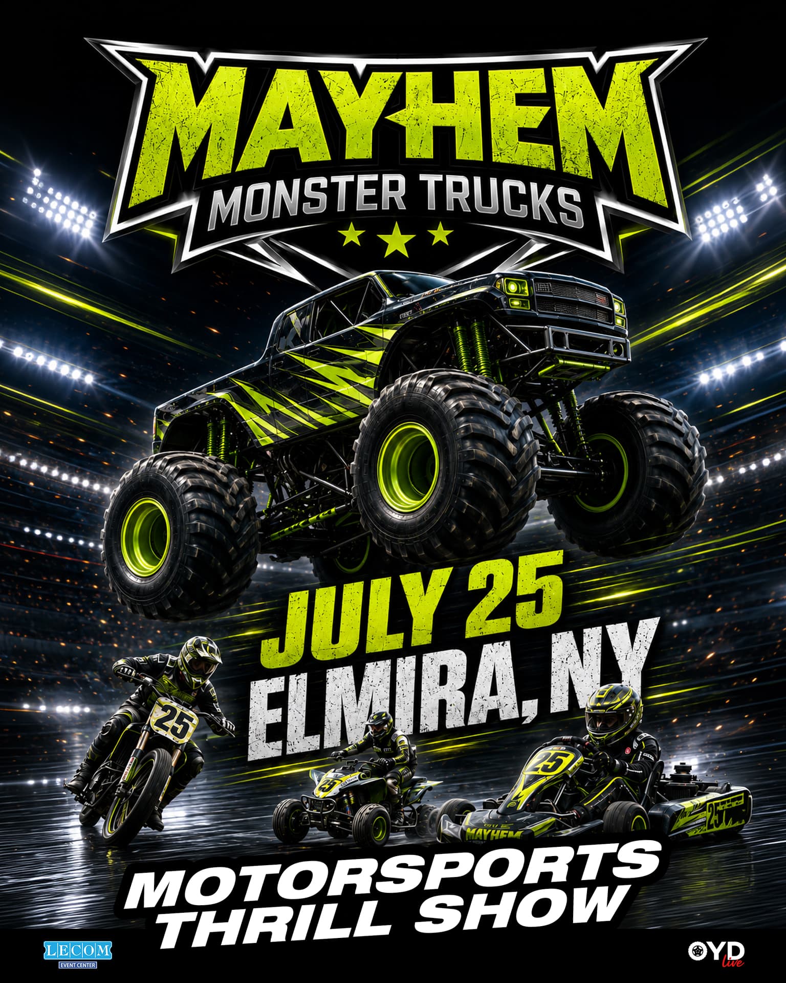 Mayhem Monster Trucks Thrill Show